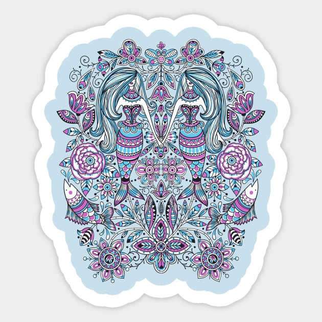 Folk Nautical Sticker by annapaff